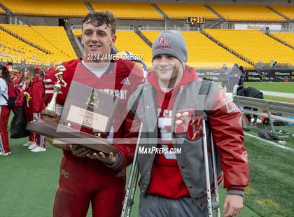 Thumbnail 1 in Fort Cherry vs. Clairton (PIAA 1A Quarterfinal) photogallery.