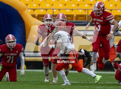Thumbnail 2 in Fort Cherry vs. Clairton (PIAA 1A Quarterfinal) photogallery.