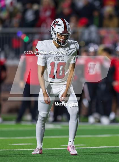 Thumbnail 1 in Argyle @ Lovejoy (UIL 5A D2 Football Quarterfinals) photogallery.