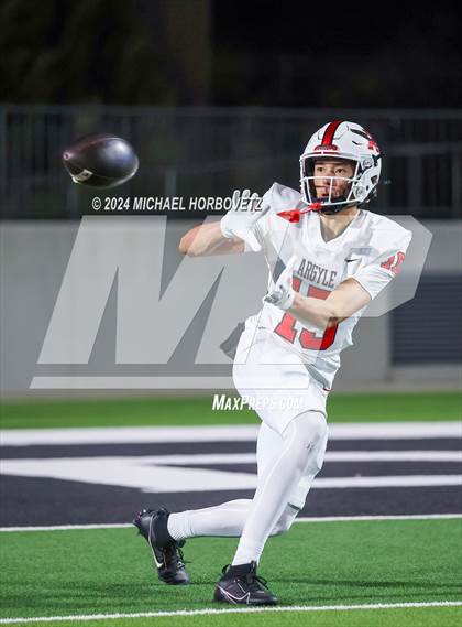 Thumbnail 1 in Argyle @ Lovejoy (UIL 5A D2 Football Quarterfinals) photogallery.