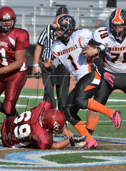 Thumbnail 2 in West Campus vs. Marysville photogallery.