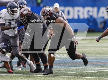 Thumbnail 2 in Cedar Grove vs. Carver (GHSA 3A Championship) photogallery.