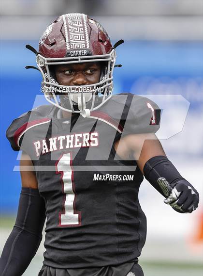 Thumbnail 1 in Cedar Grove vs. Carver (GHSA 3A Championship) photogallery.