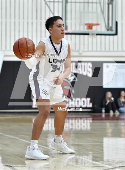Thumbnail 2 in East Nicolaus vs. Redding Christian (Love of the Game) photogallery.