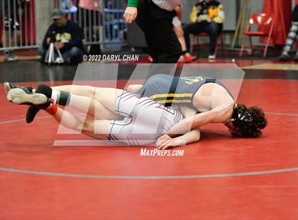 Thumbnail 2 in Milken vs Paloma Valley (CIF Southern Section Wrestling Championships) photogallery.