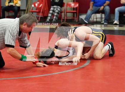 Thumbnail 3 in Milken vs Paloma Valley (CIF Southern Section Wrestling Championships) photogallery.