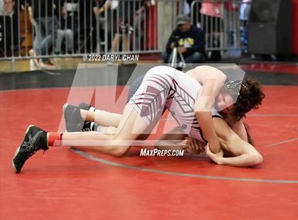 Thumbnail 1 in Milken vs Paloma Valley (CIF Southern Section Wrestling Championships) photogallery.