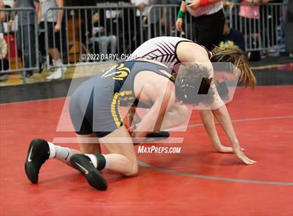 Thumbnail 2 in Milken vs Paloma Valley (CIF Southern Section Wrestling Championships) photogallery.