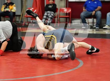 Thumbnail 3 in Milken vs Paloma Valley (CIF Southern Section Wrestling Championships) photogallery.
