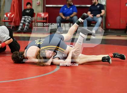 Thumbnail 3 in Milken vs Paloma Valley (CIF Southern Section Wrestling Championships) photogallery.