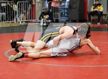 Thumbnail 2 in Milken vs Paloma Valley (CIF Southern Section Wrestling Championships) photogallery.