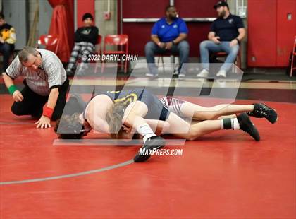 Thumbnail 2 in Milken vs Paloma Valley (CIF Southern Section Wrestling Championships) photogallery.