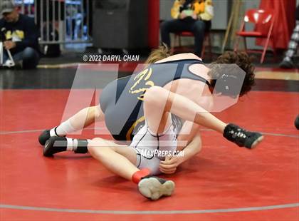 Thumbnail 1 in Milken vs Paloma Valley (CIF Southern Section Wrestling Championships) photogallery.