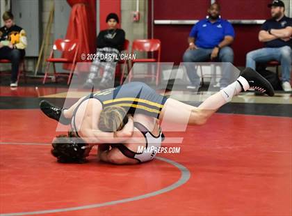 Thumbnail 1 in Milken vs Paloma Valley (CIF Southern Section Wrestling Championships) photogallery.