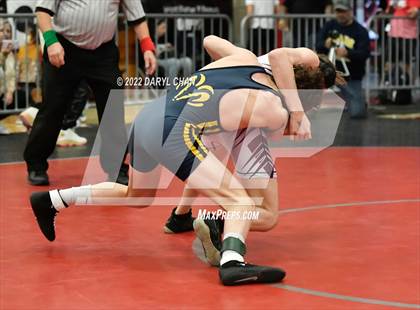 Thumbnail 3 in Milken vs Paloma Valley (CIF Southern Section Wrestling Championships) photogallery.