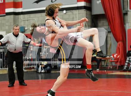 Thumbnail 3 in Milken vs Paloma Valley (CIF Southern Section Wrestling Championships) photogallery.