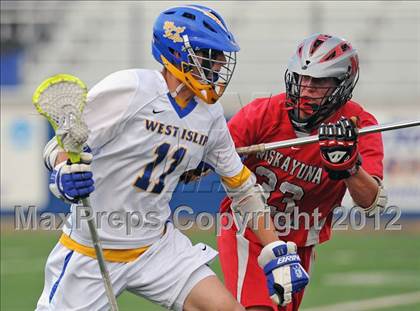 Thumbnail 2 in West Islip vs Niskayuna (NYSPHSAA Class A Semifinal) photogallery.