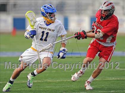 Thumbnail 2 in West Islip vs Niskayuna (NYSPHSAA Class A Semifinal) photogallery.