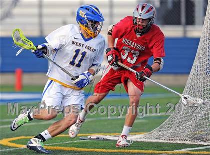 Thumbnail 2 in West Islip vs Niskayuna (NYSPHSAA Class A Semifinal) photogallery.