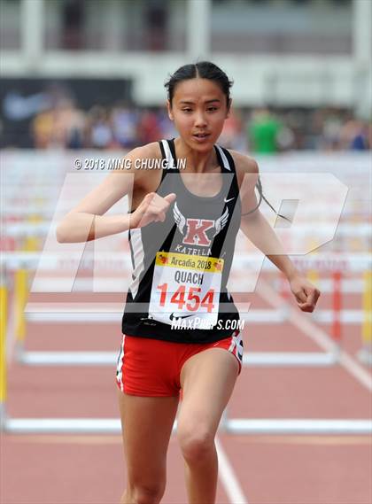 Thumbnail 2 in 51st Annual Arcadia Invitational (Girls 100 Meter Hurdles) photogallery.