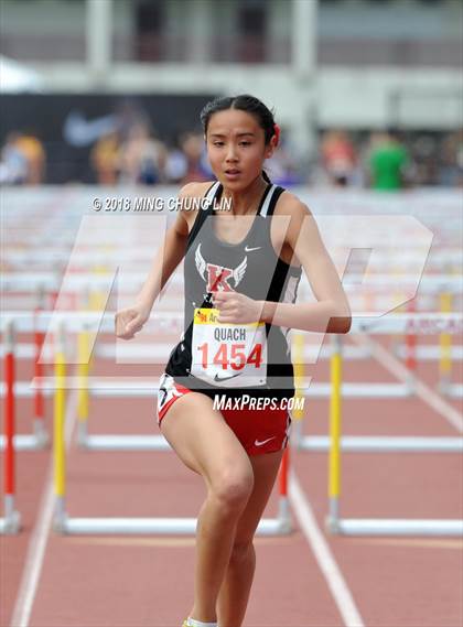 Thumbnail 1 in 51st Annual Arcadia Invitational (Girls 100 Meter Hurdles) photogallery.