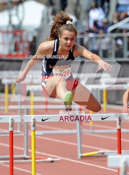 Thumbnail 1 in 51st Annual Arcadia Invitational (Girls 100 Meter Hurdles) photogallery.