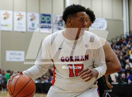Thumbnail 3 in Bishop Gorman Vs Denton Guyer (Hoophall West Tournament) photogallery.