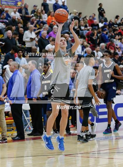 Thumbnail 2 in Bishop Gorman Vs Denton Guyer (Hoophall West Tournament) photogallery.
