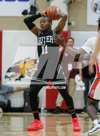 Thumbnail 3 in Bishop Gorman Vs Denton Guyer (Hoophall West Tournament) photogallery.