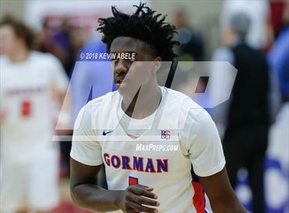 Thumbnail 2 in Bishop Gorman Vs Denton Guyer (Hoophall West Tournament) photogallery.