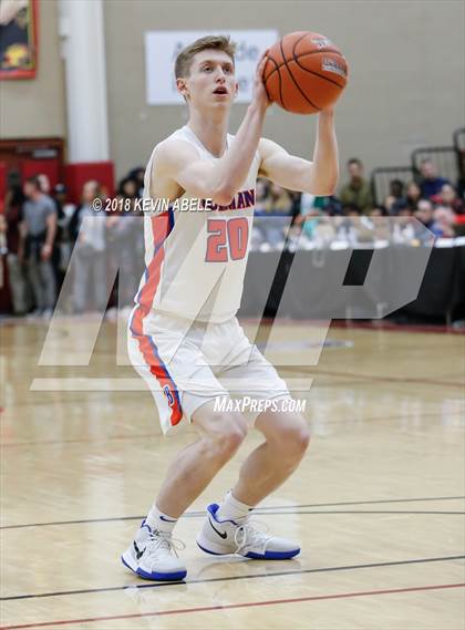 Thumbnail 2 in Bishop Gorman Vs Denton Guyer (Hoophall West Tournament) photogallery.