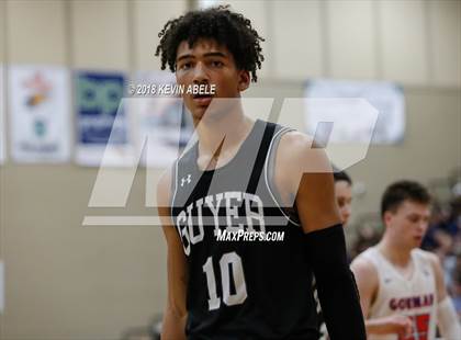 Thumbnail 2 in Bishop Gorman Vs Denton Guyer (Hoophall West Tournament) photogallery.