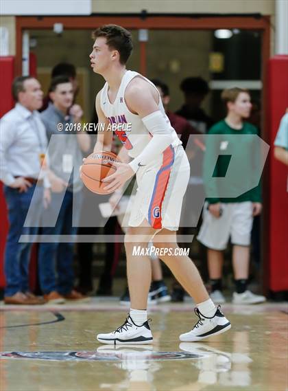 Thumbnail 1 in Bishop Gorman Vs Denton Guyer (Hoophall West Tournament) photogallery.