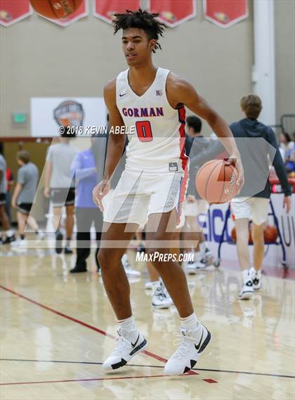 Thumbnail 3 in Bishop Gorman Vs Denton Guyer (Hoophall West Tournament) photogallery.