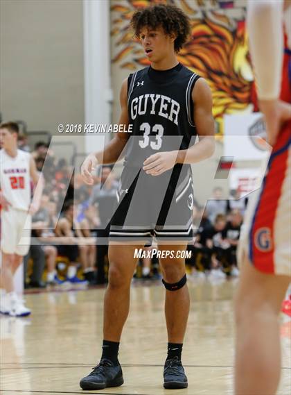 Thumbnail 3 in Bishop Gorman Vs Denton Guyer (Hoophall West Tournament) photogallery.