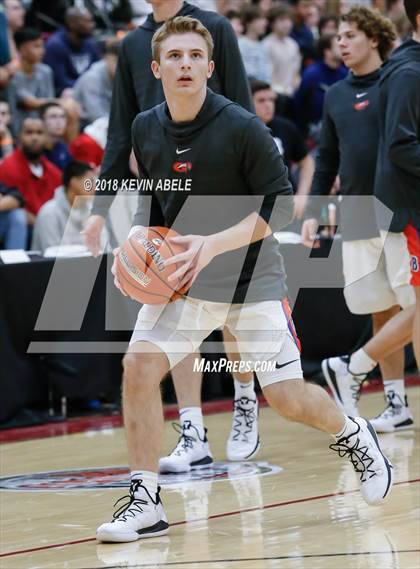 Thumbnail 2 in Bishop Gorman Vs Denton Guyer (Hoophall West Tournament) photogallery.