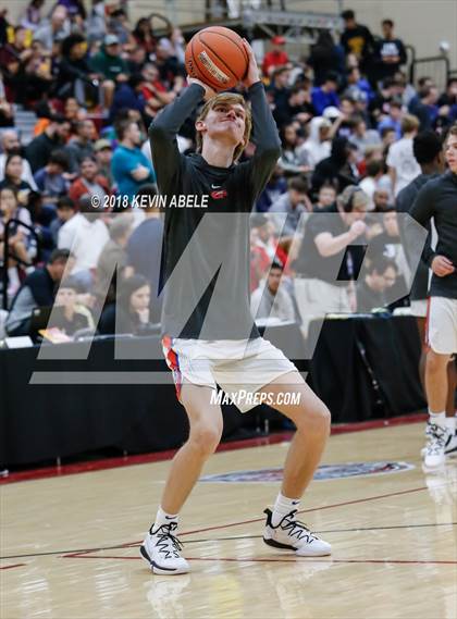 Thumbnail 3 in Bishop Gorman Vs Denton Guyer (Hoophall West Tournament) photogallery.