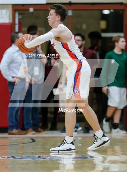 Thumbnail 2 in Bishop Gorman Vs Denton Guyer (Hoophall West Tournament) photogallery.