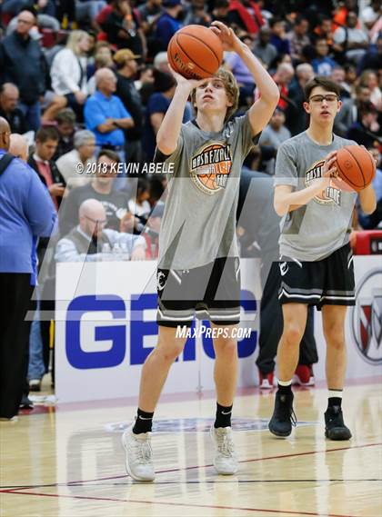 Thumbnail 1 in Bishop Gorman Vs Denton Guyer (Hoophall West Tournament) photogallery.