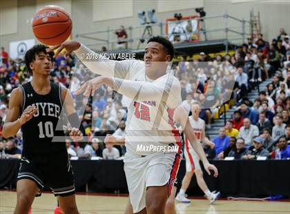 Thumbnail 2 in Bishop Gorman Vs Denton Guyer (Hoophall West Tournament) photogallery.