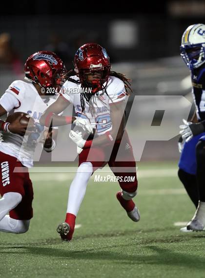 Thumbnail 1 in Carter vs. Sulphur Springs (UIL Football 4A Division 1 Region 2 Bi-District) photogallery.