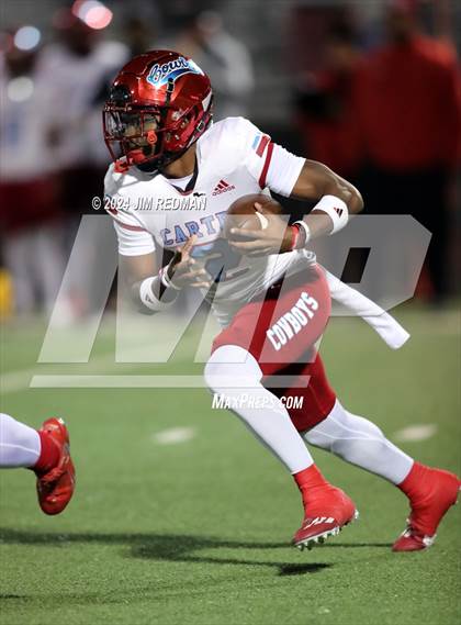 Thumbnail 1 in Carter vs. Sulphur Springs (UIL Football 4A Division 1 Region 2 Bi-District) photogallery.