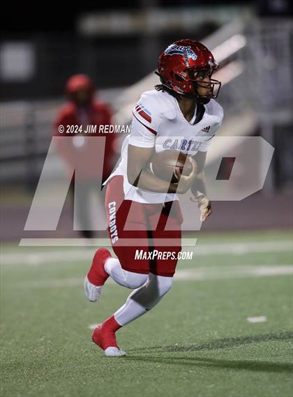 Thumbnail 3 in Carter vs. Sulphur Springs (UIL Football 4A Division 1 Region 2 Bi-District) photogallery.