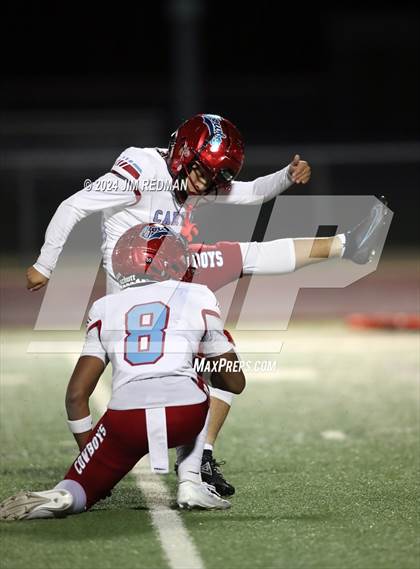 Thumbnail 3 in Carter vs. Sulphur Springs (UIL Football 4A Division 1 Region 2 Bi-District) photogallery.
