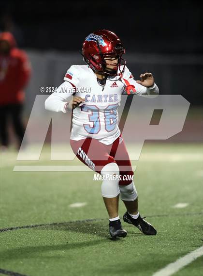 Thumbnail 1 in Carter vs. Sulphur Springs (UIL Football 4A Division 1 Region 2 Bi-District) photogallery.