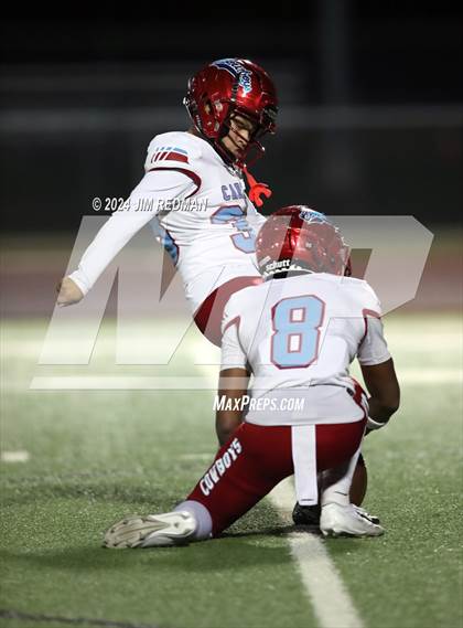 Thumbnail 1 in Carter vs. Sulphur Springs (UIL Football 4A Division 1 Region 2 Bi-District) photogallery.