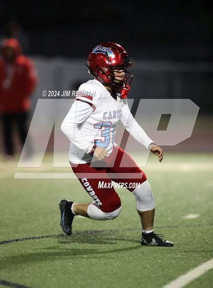 Thumbnail 2 in Carter vs. Sulphur Springs (UIL Football 4A Division 1 Region 2 Bi-District) photogallery.