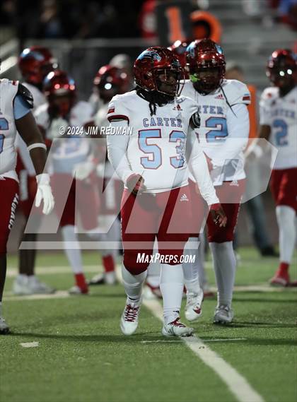 Thumbnail 1 in Carter vs. Sulphur Springs (UIL Football 4A Division 1 Region 2 Bi-District) photogallery.