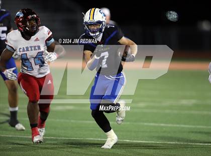 Thumbnail 2 in Carter vs. Sulphur Springs (UIL Football 4A Division 1 Region 2 Bi-District) photogallery.