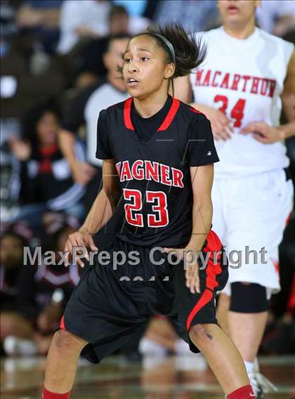 Thumbnail 1 in MacArthur vs. Wagner (UIL 5A Semifinal) photogallery.